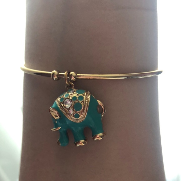 Boho Elephant Bangle - Picture 3 of 3